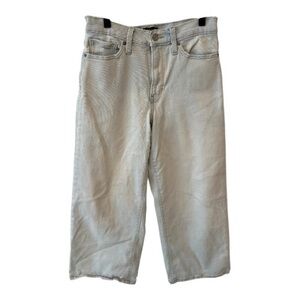 Banana Republic Women’s Wide Leg Crop Jean Light Wash